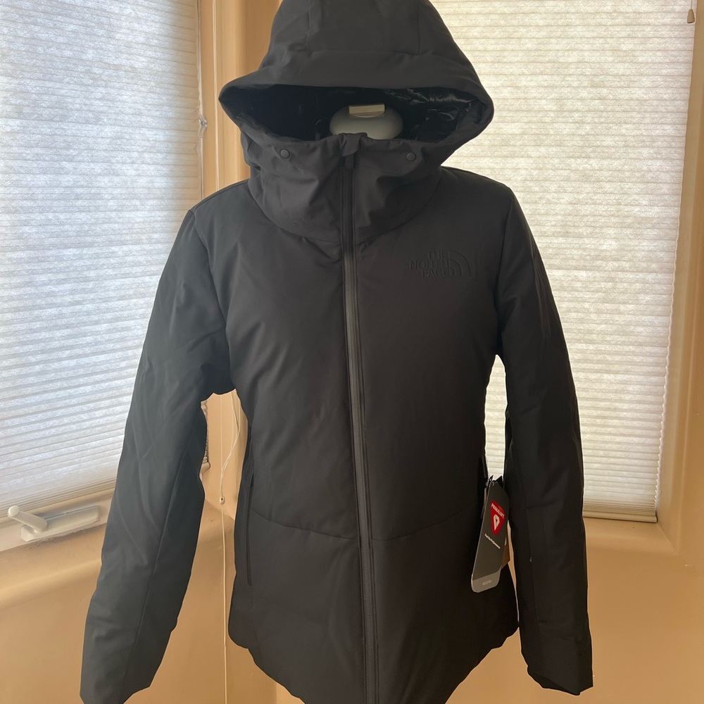 NWT - The North Face Down Parka Snow Jacket Black Matte color